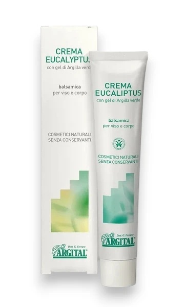 Balsamiczny krem do twarzy i ciała z eukaliptusem na przeziębienie