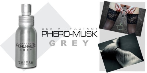 Feromony męskie PHERO-MUSK GREY 50 ml for men