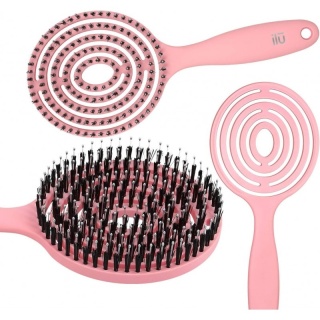 Szczotka do masażu, do rozczesywania, do suszenia z włosiem