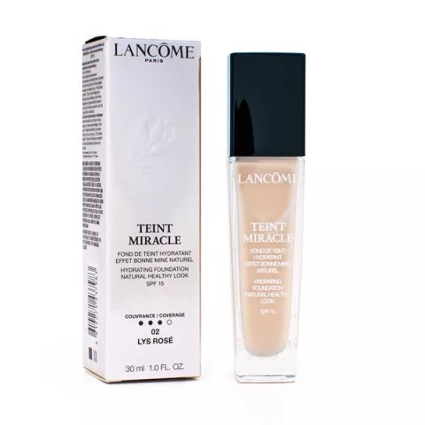 Lancome Teint Miracle Hydrating Foundation Natural Healthy Look Spf15 02 Lys Rose 30ml