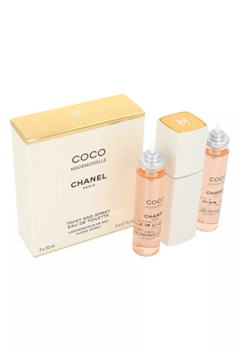Zestaw Chanel Coco Mademoiselle Refills Edt 3X20ml