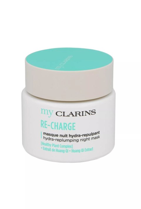 Tester Clarins My Clarins Re-Charge Hydra Replumping Night Mask 50ml