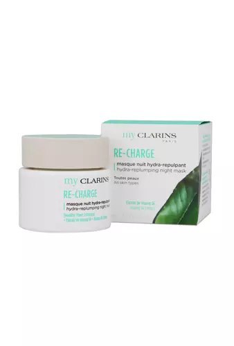 Tester Clarins My Clarins Re-Charge Hydra Replumping Night Mask 50ml