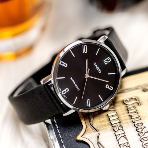 ZEGAREK MĘSKI CASIO MTP-VT01L-1B2 + BOX (zd165k)