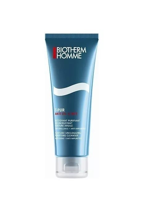 Tester Biotherm Homme T-Pur Cleanser Nettoyant Unclogging & Oil-Control 125ml