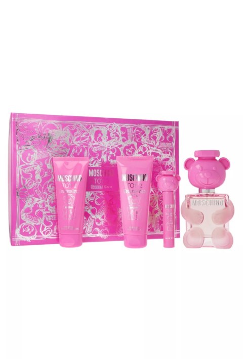 Zestaw Moschino Toy 2 Bubble Gum Edt 100ml + Body Lotion 100ml + Shower Gel 100ml + Edt 10ml