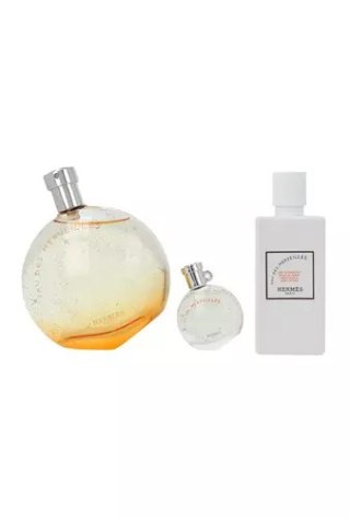 Zestaw Hermes Eau Des Merveilles Edt 100ml + Edt 7,5ml + Body Lotion 80ml