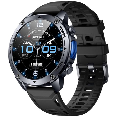 SMARTWATCH MĘSKI GRAVITY GT34-1 - AMOLED, DODATKOWY PASEK (sg060a)