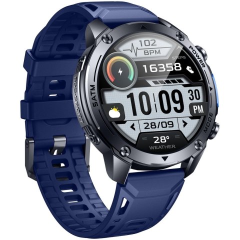 SMARTWATCH MĘSKI GRAVITY GT34-1 - AMOLED, DODATKOWY PASEK (sg060a)
