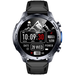 SMARTWATCH MĘSKI GRAVITY GT34-2 - AMOLED, DODATKOWA BRANSOLETA (sg060b)