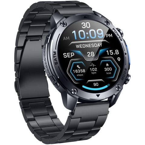 SMARTWATCH MĘSKI GRAVITY GT34-2 - AMOLED, DODATKOWA BRANSOLETA (sg060b)