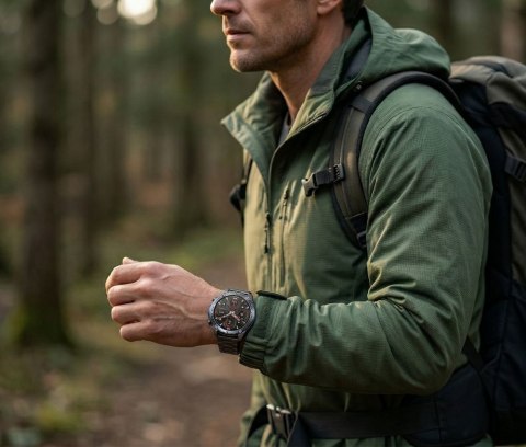 SMARTWATCH MĘSKI GRAVITY GT34-2 - AMOLED, DODATKOWA BRANSOLETA (sg060b)