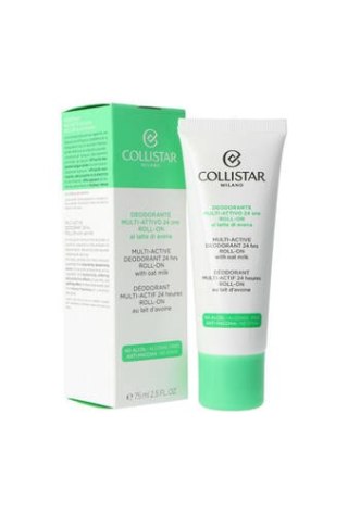 Collistar Multi-Active Deodorant 24 Hours Roll-on With Oak Milk 75ml