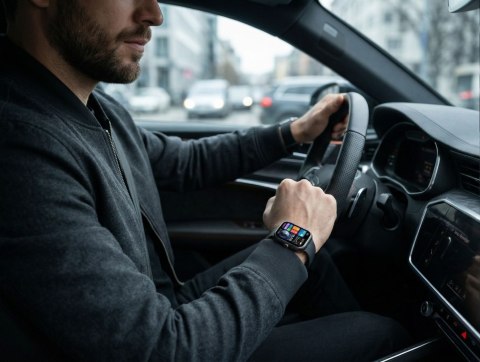 SMARTWATCH MĘSKI GRAVITY GT29-1 - ROZMOWY BLUETOOTH, DODATKOWY PASEK (sg057a)