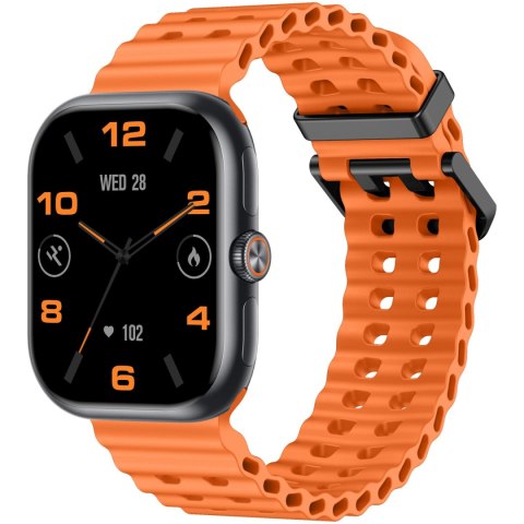 SMARTWATCH MĘSKI GRAVITY GT29-2 - ROZMOWY BLUETOOTH, DODATKOWY PASEK (sg057b)