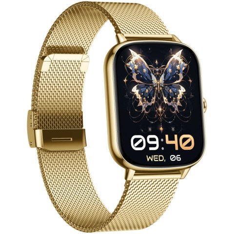 SMARTWATCH DAMSKI GRAVITY GT30-2 - ROZMOWY BLUETOOTH, DODATKOWY PASEK (sg058b)