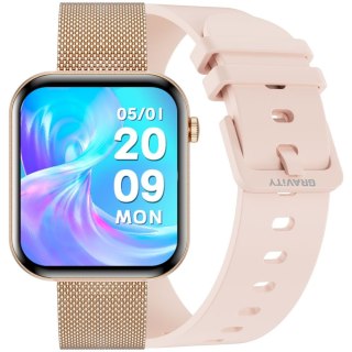 SMARTWATCH DAMSKI GRAVITY GT45-2- DODATKOWA BRANSOLETA (sg059b)