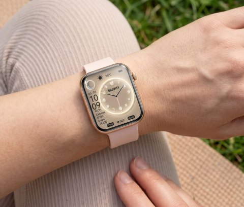 SMARTWATCH DAMSKI GRAVITY GT45-2- DODATKOWA BRANSOLETA (sg059b)