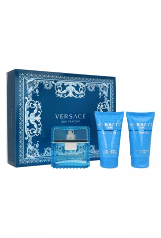 Zestaw Versace Man Eau Fraiche Edt 50ml + Shower Gel 50ml + After Shave Balm 50ml