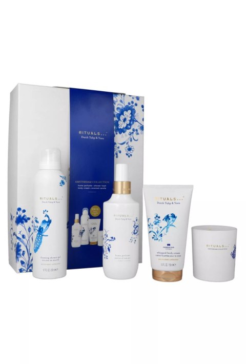 Zestaw Rituals Amsterdam Collection Shower Gel 200ml + Body Lotion 150ml + Candle 140g + Home Parfum 200ml