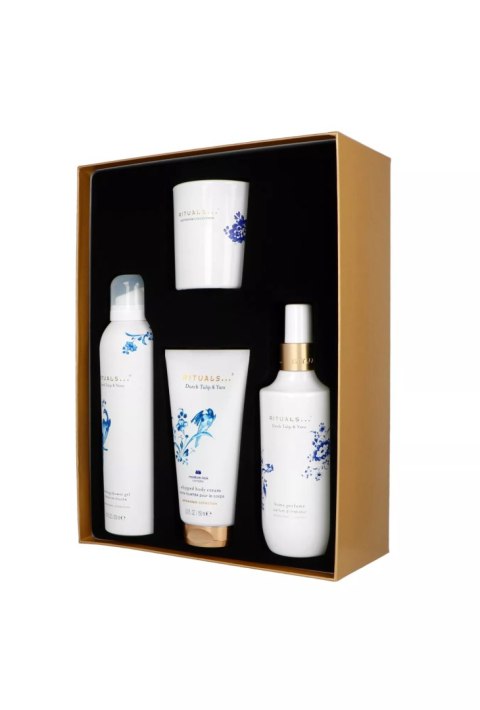 Zestaw Rituals Amsterdam Collection Shower Gel 200ml + Body Lotion 150ml + Candle 140g + Home Parfum 200ml