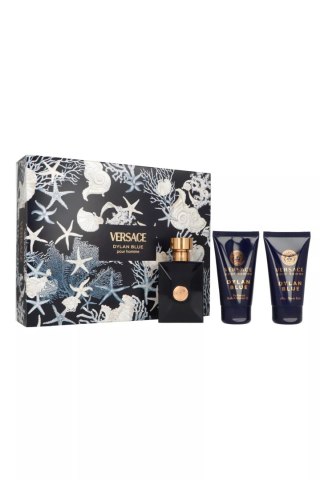 Zestaw Versace Dylan Blue Pour Homme Edt 50ml + Shower Gel 50ml + After Shave Balm 50ml