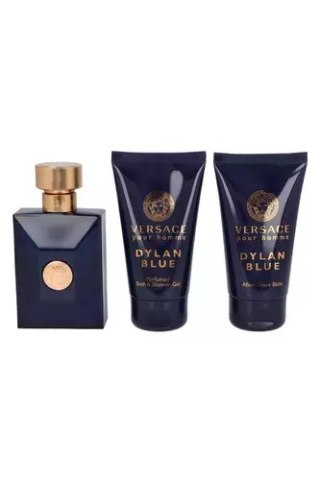 Zestaw Versace Dylan Blue Pour Homme Edt 50ml + Shower Gel 50ml + After Shave Balm 50ml