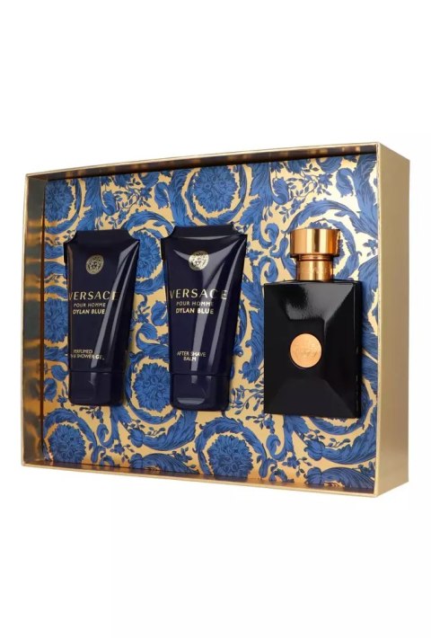 Zestaw Versace Pour Homme Dylan Blue Edt 50ml + Shower Gel 50ml + After Shave Balm 50ml