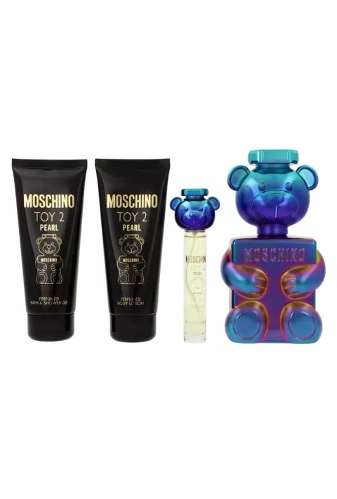 Zestaw Moschino Toy 2 Pearl Edp 100ml + Shower Gel 100ml + Body Lotion 100ml + Edp 10ml