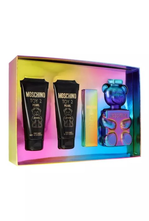 Zestaw Moschino Toy 2 Pearl Edp 100ml + Shower Gel 100ml + Body Lotion 100ml + Edp 10ml