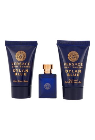 Zestaw Versace Dylan Blue Pour Homme Edt 5ml + Shower Gel 25ml + After Shave Balm 25ml