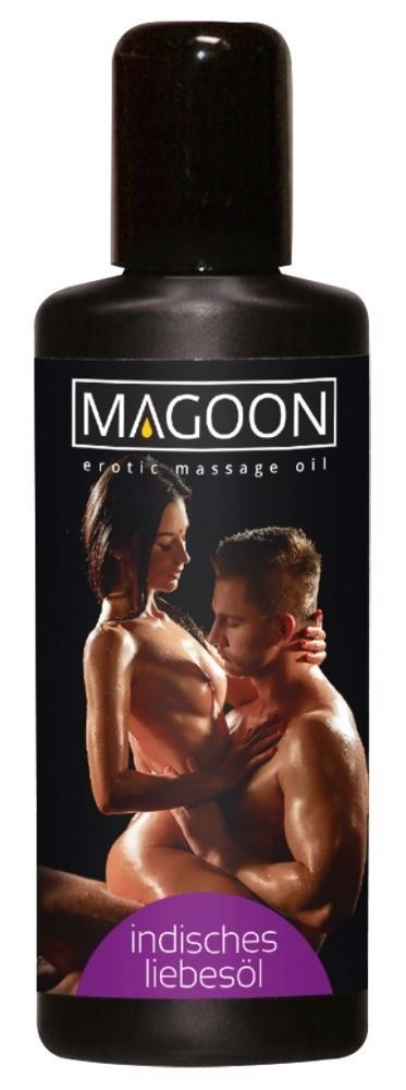 Erotyczny olejek do masażu indyjski Magoon 100 ml – zmysłowy zapach