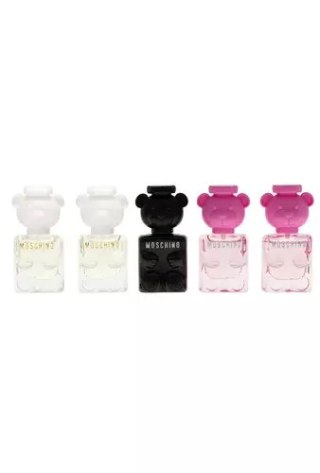 Zestaw Moschino Miniatures Collection Toy 2 Bubble Gum Edt 5ml x2 + Toy 2 Edp 5ml x2 + Toy Boy Edp 5ml