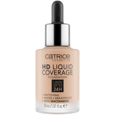 Catrice HD Liquid Coverage 040 Warm Beige – Podkład 30ml Vegan