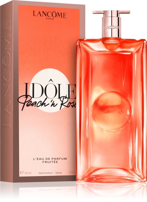 Lancôme Idôle Peach'N Roses Eau de Parfum 100 ml – promienne damskie perfumy