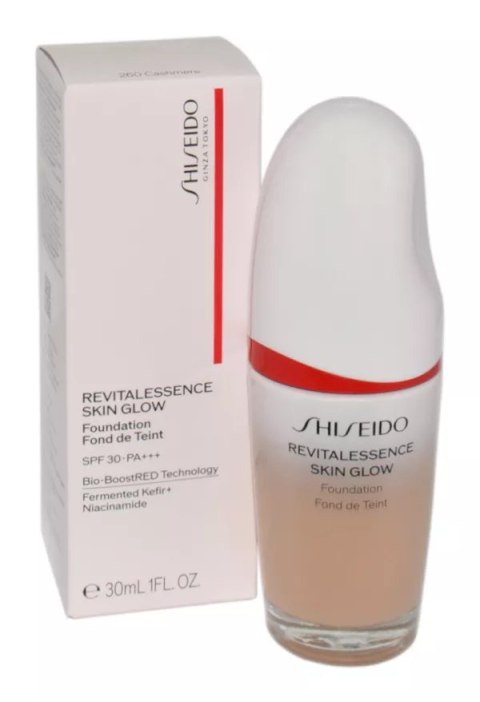Shiseido Revitalessence Skin Glow Foundation Spf 30+++ 30ml 260 Cashmere 30ml