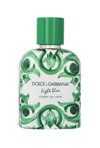 Tester Dolce & Gabbana Light Blue Capri In Love Pour Homme Travel Retail Exclusive Edp 100ml