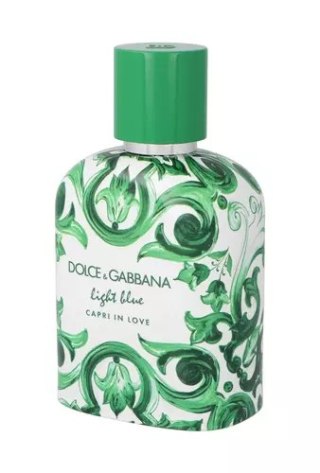 Tester Dolce & Gabbana Light Blue Capri In Love Pour Homme Travel Retail Exclusive Edp 100ml