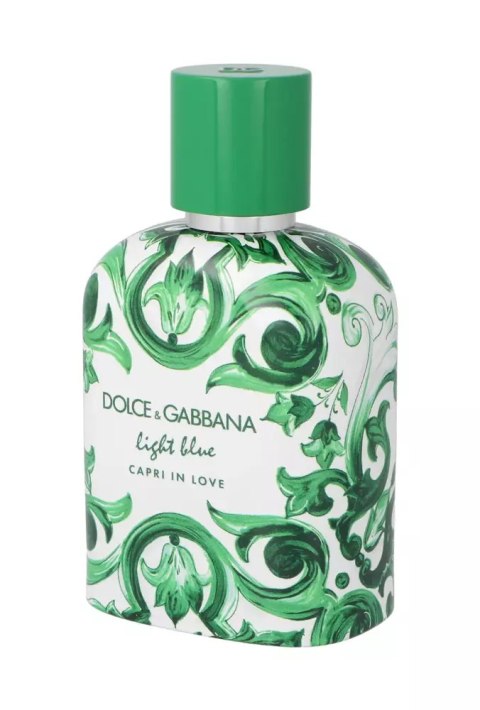 Tester Dolce & Gabbana Light Blue Capri In Love Pour Homme Travel Retail Exclusive Edp 100ml