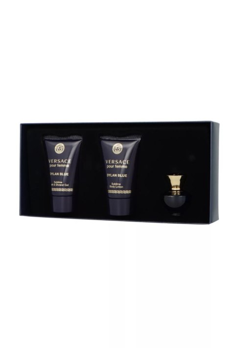 Zestaw Versace Pour Femme Dylan Blue Edp 5ml + Shower Gel 25ml + Body Gel 25ml