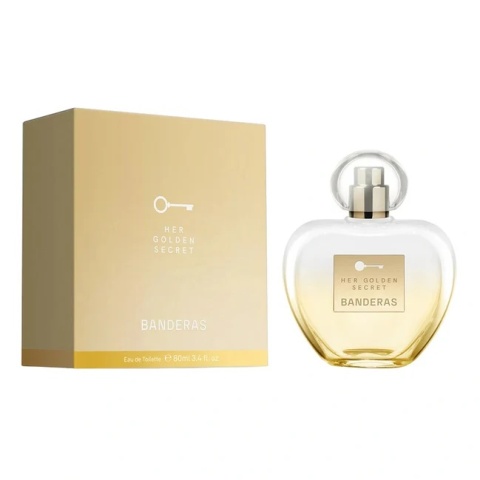 Antonio Banderas Her Secret Golden Edt 80ml