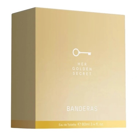 Antonio Banderas Her Secret Golden Edt 80ml