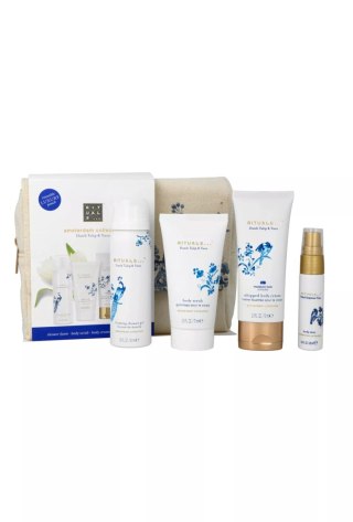Zestaw Rituals Amsterdam Collection Medium Body Cream 70ml + Foaming Shower Gel 50ml + Body Scrub 70ml + Body Mist 20ml + Pouch