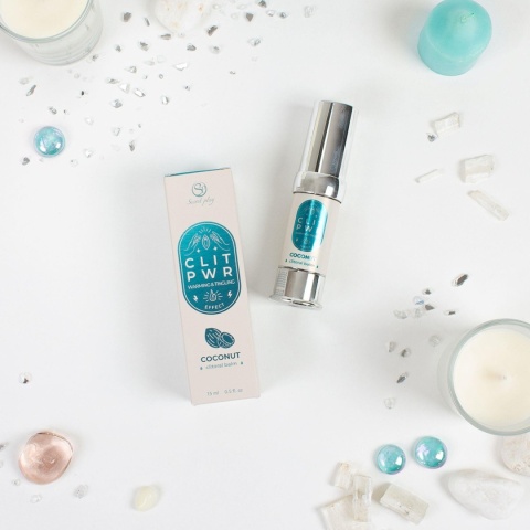 Balsam do łechtaczki Secret Play kokosowy 15 ml – rozgrzewający balsam stymulujący