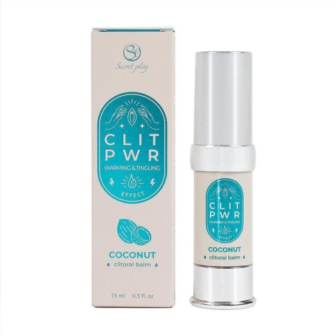 Balsam do łechtaczki Secret Play kokosowy 15 ml – rozgrzewający balsam stymulujący