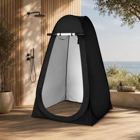 Namiot na prysznic, przebieralnia i toaleta WC 185 × 103 × 100 cm – prywatność na kempingu, plaży i w podróży 🏕️🚿