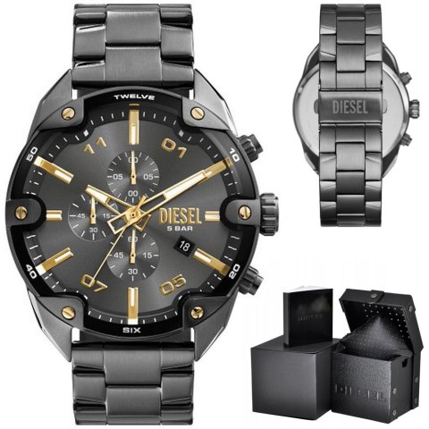 ZEGAREK MĘSKI DIESEL Spiked Chronograph DZ4669 + BOX