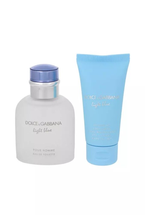 Zestaw Dolce & Gabbana Light Blue Edt 75ml + Body Lotion 50ml