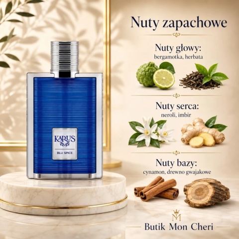 Khadlaj Karus Blu Spice EDP 100 ml – Arabskie Perfumy Męskie