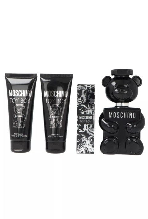 Zestaw Moschino Toy Boy Edp 100ml + Shower Gel 100ml + After Shave Balm 100ml + Edp 10ml